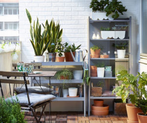 Balkon magiczny i praktyczny IKEA