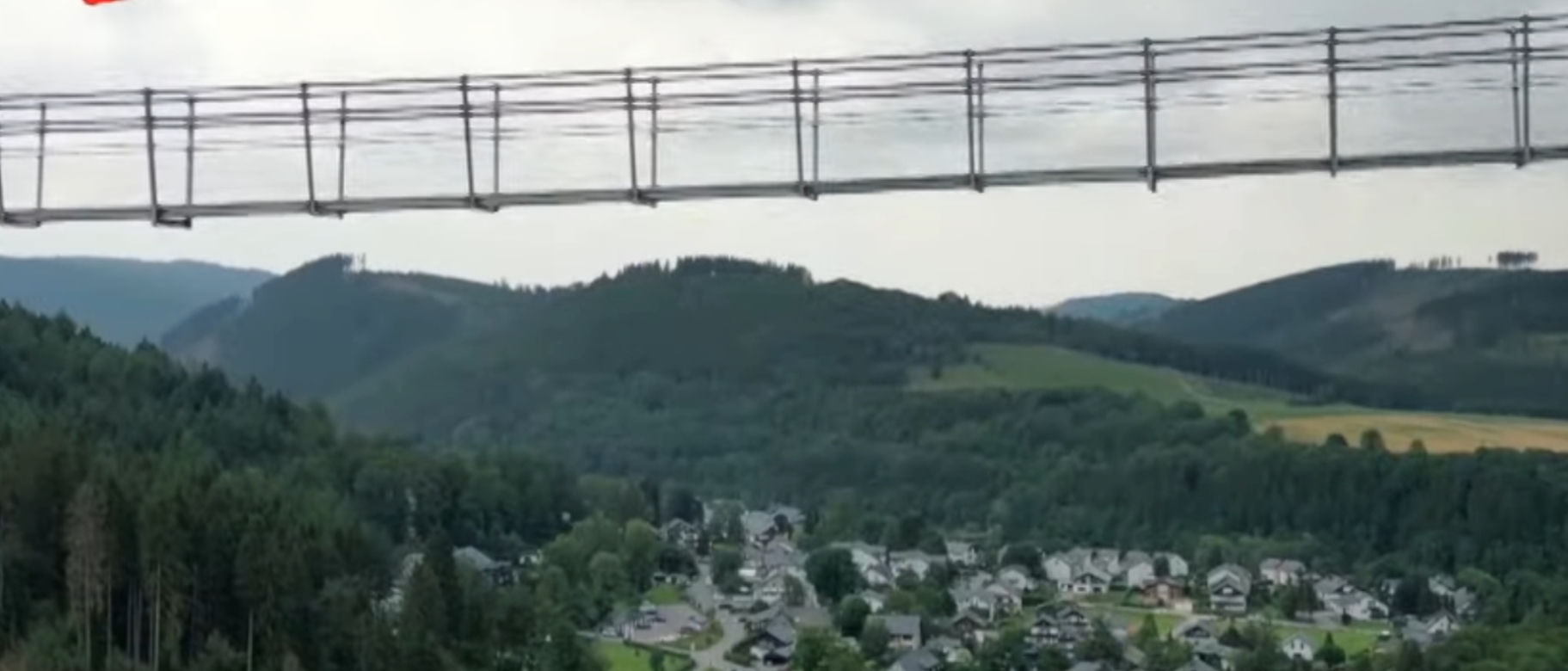 Most Skywalk Willingen w Niemczech