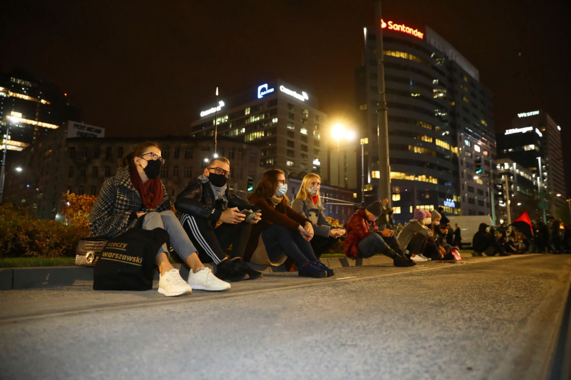 Ogólnopolski Strajk Kobiet: Protesty w całej Warszawie