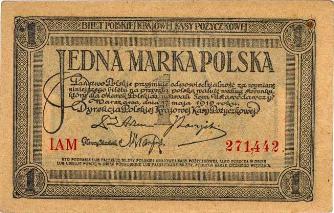 Spekulacja walutami po reformie Grabskiego