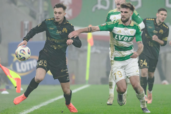 Lechia Gdańsk - Górnik Zabrze, zdjęcia kibiców i zawodników z meczu 18, kolejki PKO BP Ekstraklasy