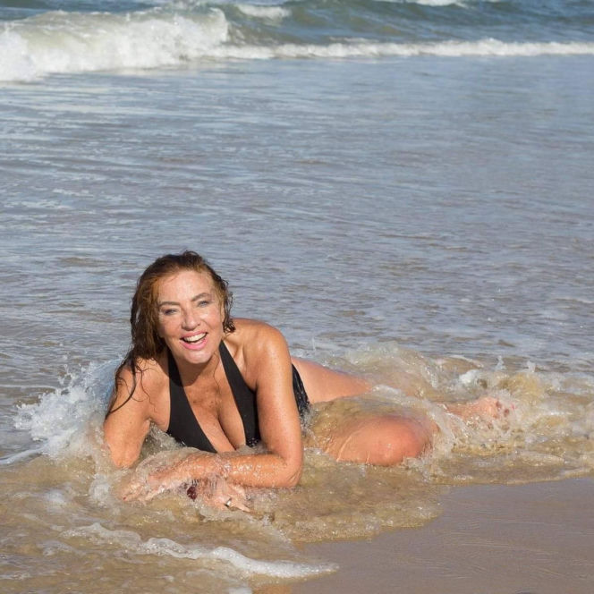 Agnieszka Fitkau-Perepeczko świętuje imieniny w Australii