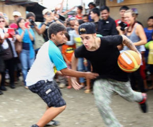 Justin Bieber z wizytą na Filipinach