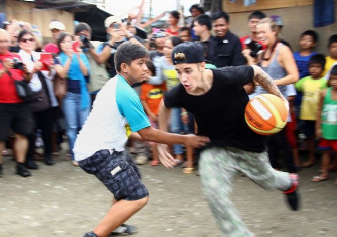 Justin Bieber z wizytą na Filipinach
