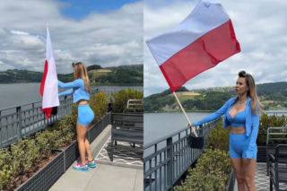 Doda wywiesiła polską flagę. Przypomina o rocznicy rzezi wołyńskiej. Pamiętajmy jako patrioci