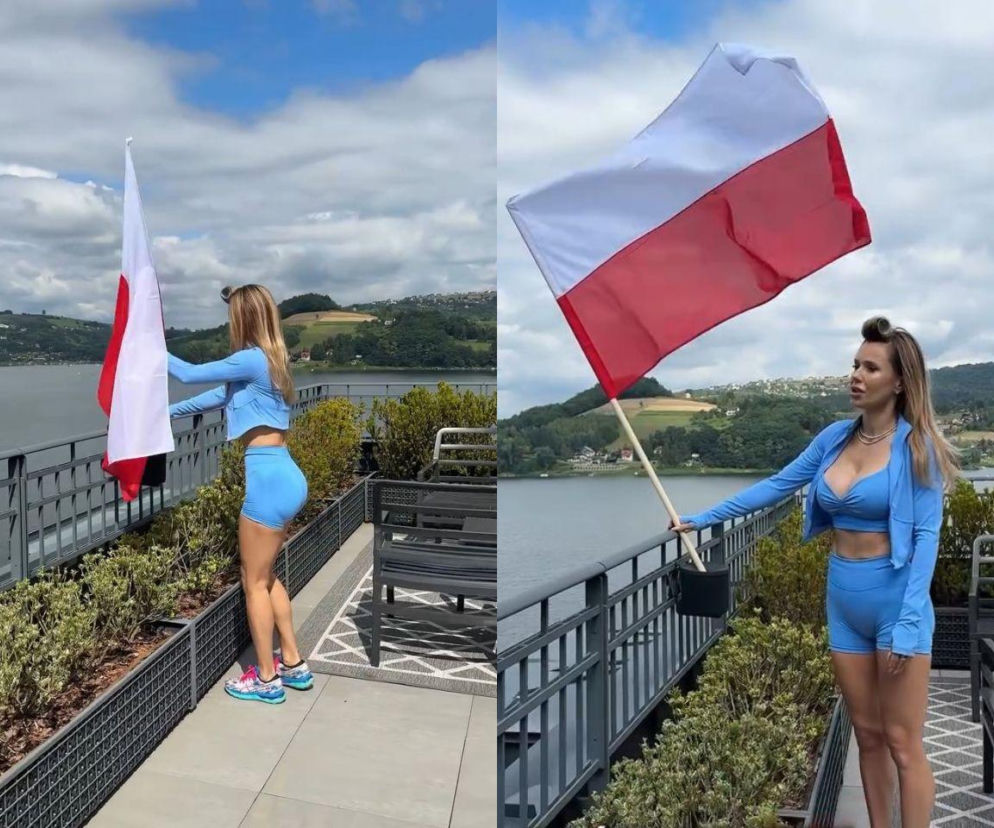 Doda wywiesza polską flagę na balkonie. O upamiętnieniu rocznicy rzezi wołyńskiej przez artystkę przeczytasz na Eska.