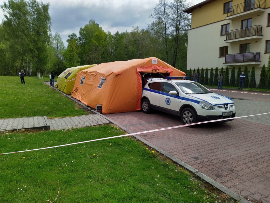 Badania przesiewowe wśród górników na koronawirusa [ZDJĘCIA]