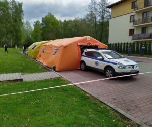 Badania przesiewowe wśród górników na koronawirusa [ZDJĘCIA]