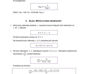 wzory matematyczne matura 2026