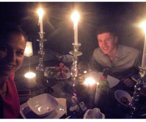Anna i Robert Lewandowscy