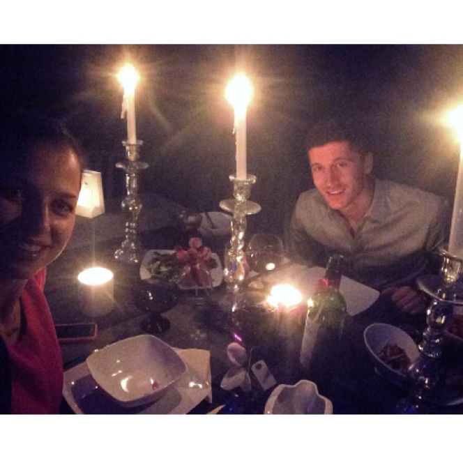 Anna i Robert Lewandowscy