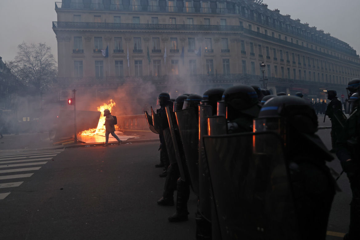Protest we Francji