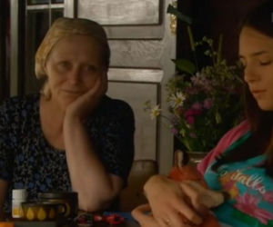 NAD ROZLEWISKIEM odc. 6. Paula (Anna Czartoryska), babcia Romana (Maria Kowalik)