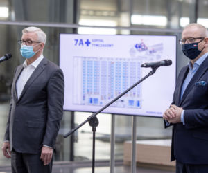 Trwa budowa szpitala polowego na MTP