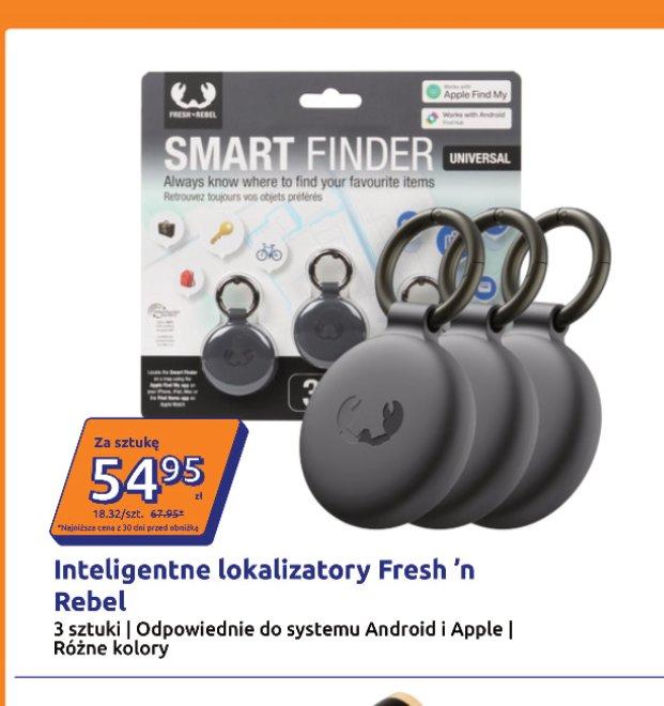 Inteligentne lokalizatory Fresh 'n Rebel