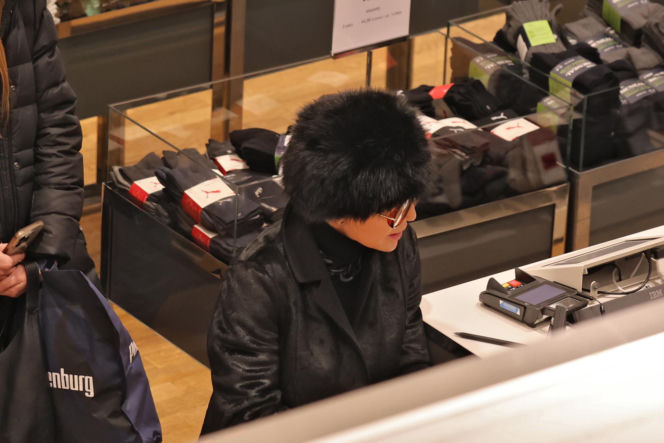 Joanna Racewicz na zakupach