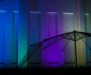 Lasery, muzyka i kolorowe iluminacje w Ogrodzie Botanicznym we Wrocławiu