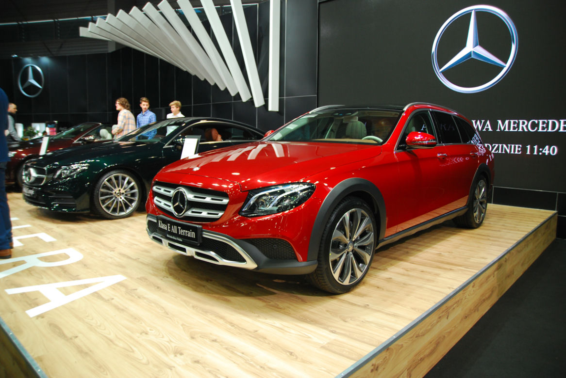 Stoisko Mercedesa - Targi Poznań Motor Show 2017