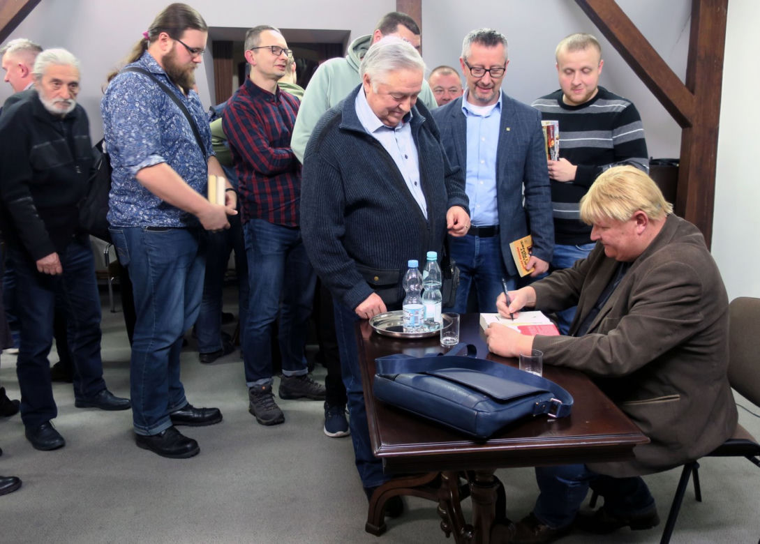 Jacek Komuda - gość siedleckiego Muzeum Regionalnego 9 lutego 2023