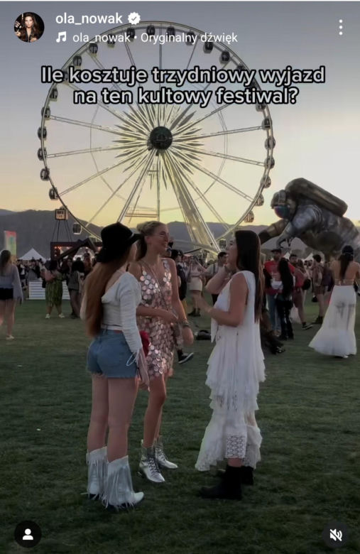 Polska influencerka pojechała na festiwal Coachella. Tyle kosztowała ją impreza. Lepiej usiądźcie! 