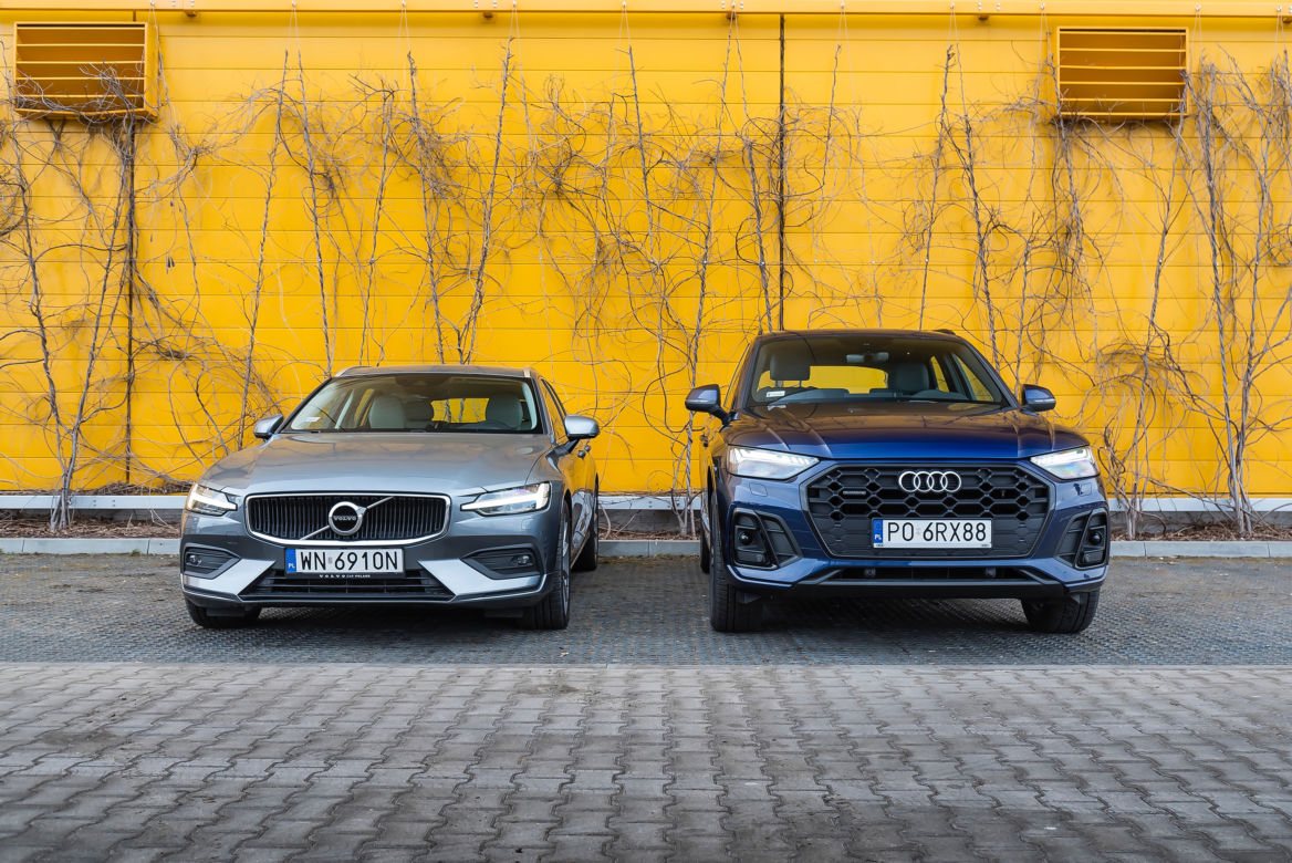 Audi Q5 40 TDI quattro S Tronic & Volvo V60 B4 FWD AT8