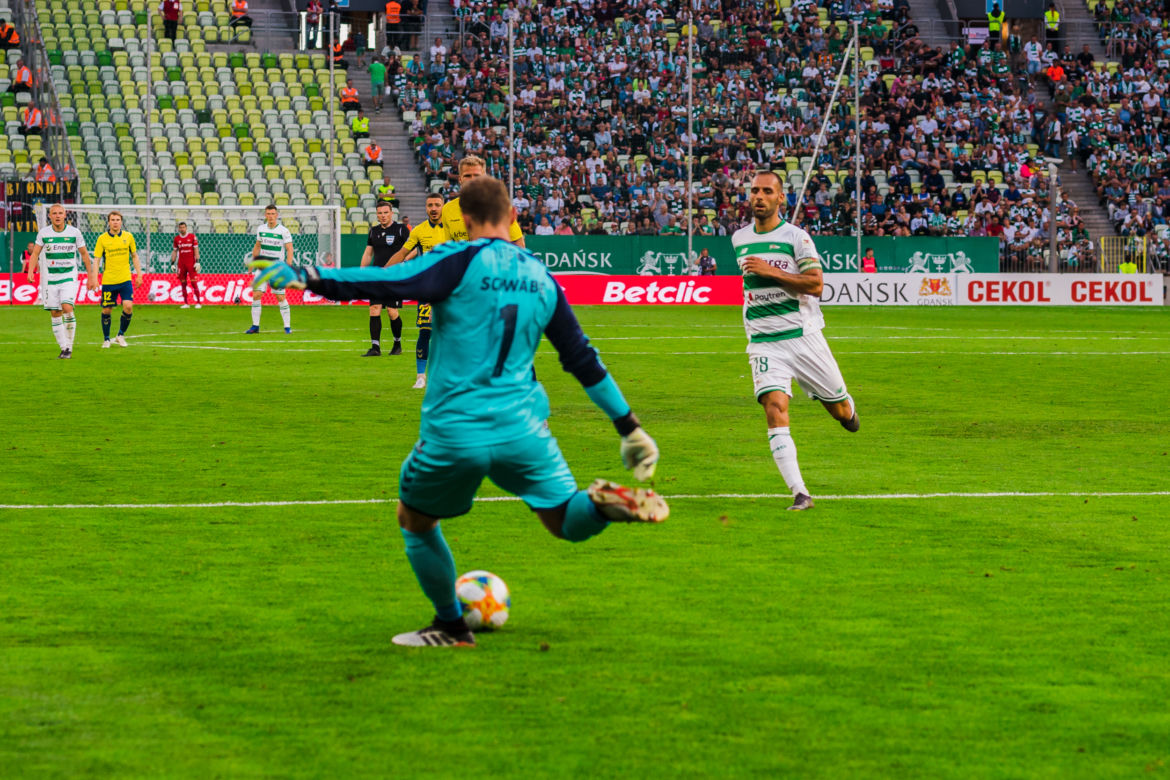 Lechia Gdańsk - Brøndby IF. Mecz Ligi Europy w obiektywie [ZDJĘCIA]