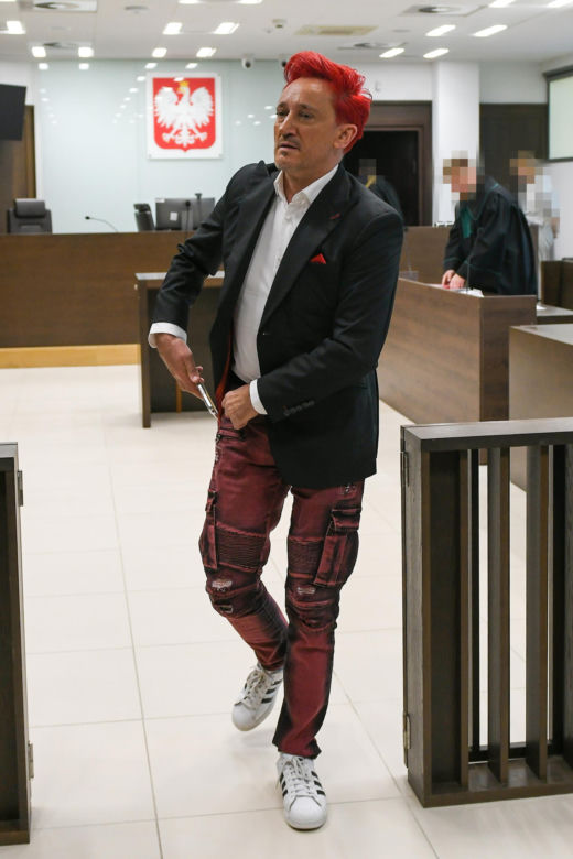 Michał Wiśniewski w sądzie