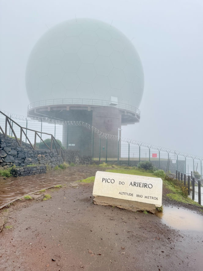 Pico do Arieiro we mgle