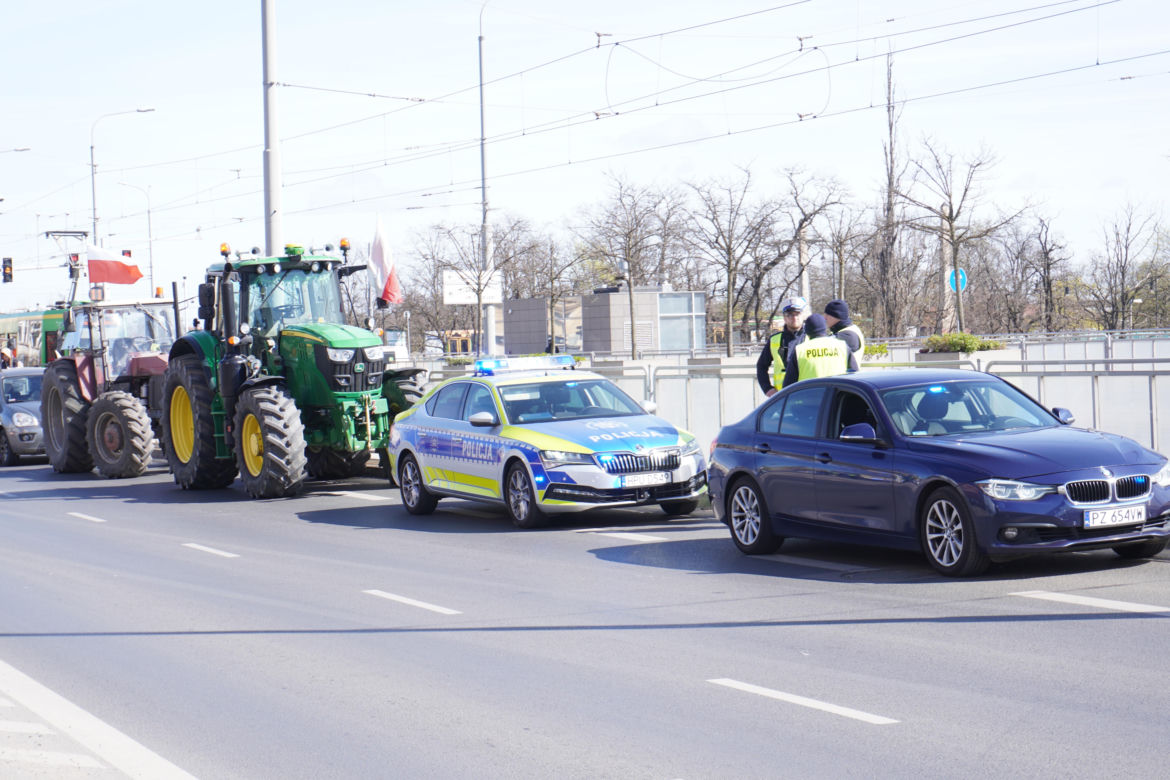 Protest Rolników Poznań 2025 