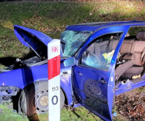 Groźny wypadek w Wołogoszczu w Lubuskiem