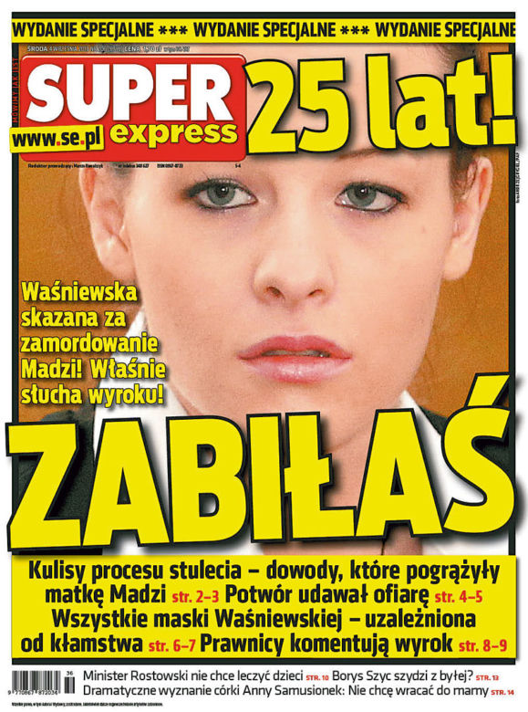Waśniewska udusiła Madzię