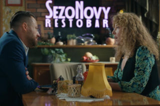 Barwy szczęścia, odcinek 3279. Wilk (Adam Szczyszczaj), Żabcia (Hanna Klepacka)