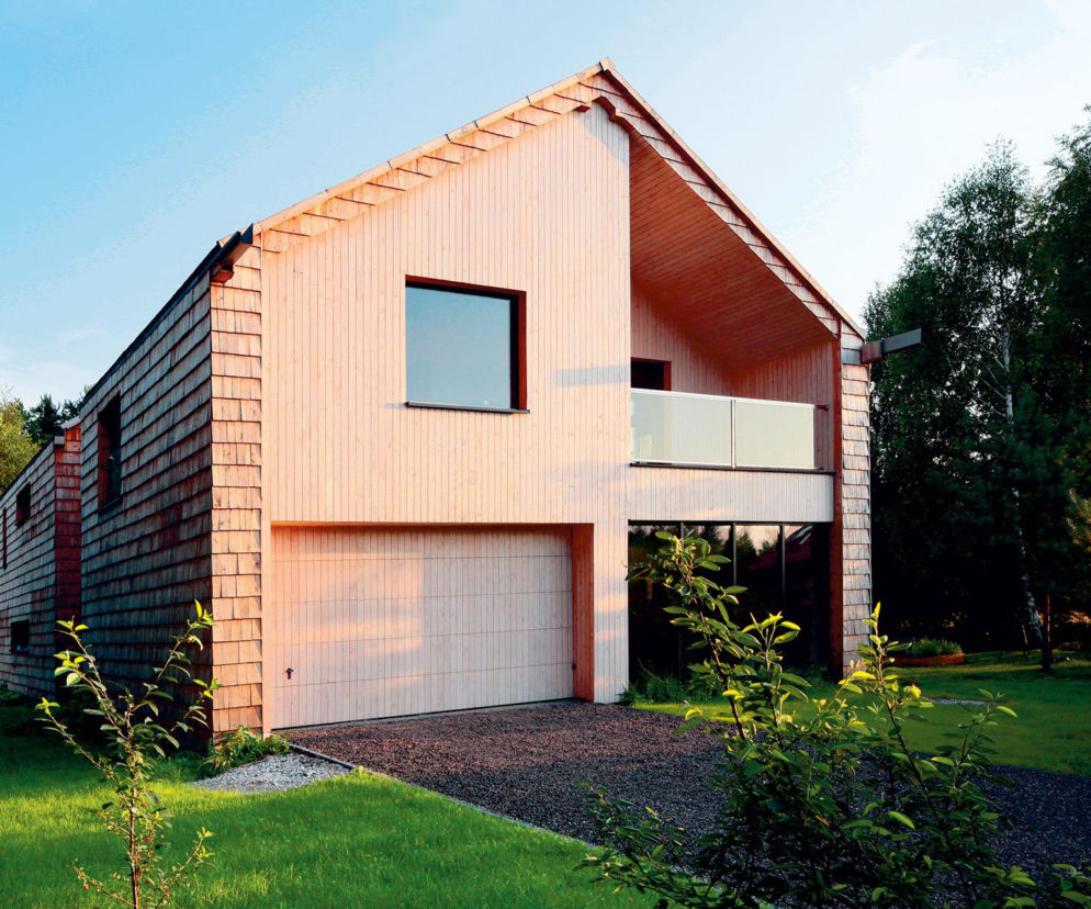 Dom pachnący modrzewiem