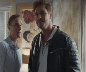 M jak miłość, odcinek 1900. Marcin (Mikołaj Roznerski), Olek (Maurycy Popiel)