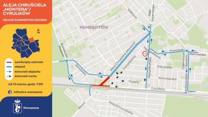 Rusza budowa tunelu w Rembertowie