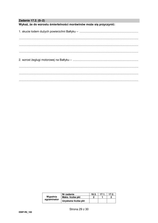 Matura biologia arkusz formuła 2015