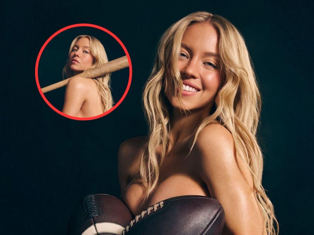 Rozebrana Sydney Sweeney w sportowej reklamie