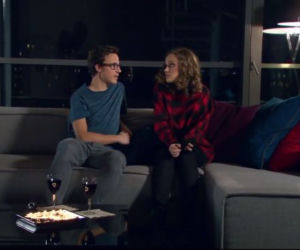 Barwy szczęścia odcinek 1612 Angela (Helena Englert) Kajtek (Jakub Dmochowski)