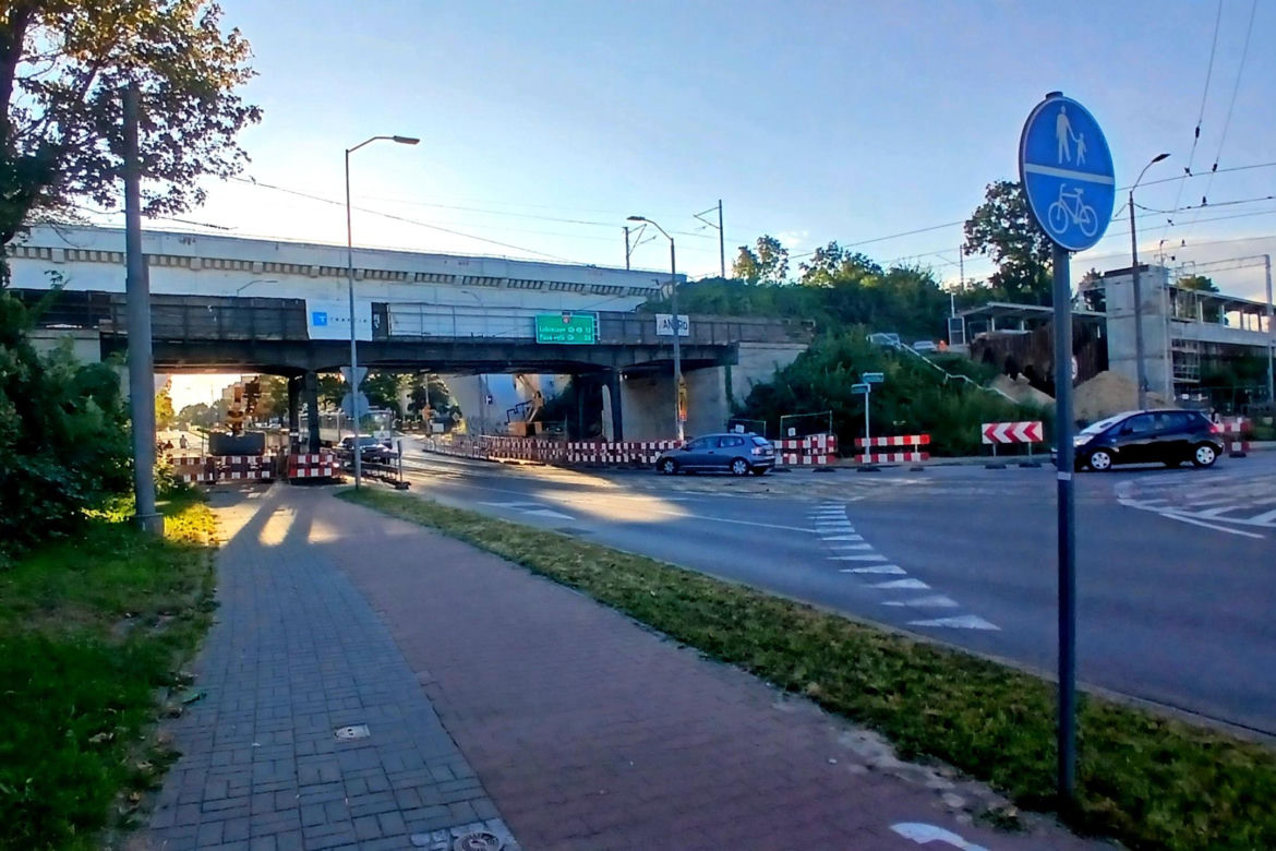 Nowy wiadukt nad ul. Ku Słońcu