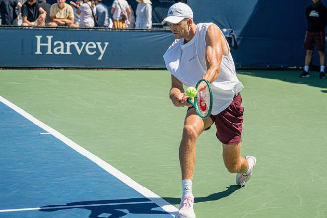 Trening polskich tenisistów przed US Open 2026