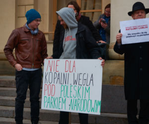 Przeciwko zabudowie Górek Czechowskich. „Strajk dla Ziemi” w centrum Lublina