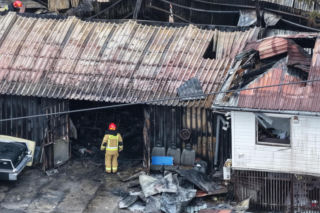 Potężny pożar hali w Warszawie. Wszystko spłonęło, zostały tylko zgliszcza