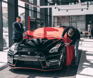 Krzysztof Hołowczyc i nowy Nissan GT-R Nismo