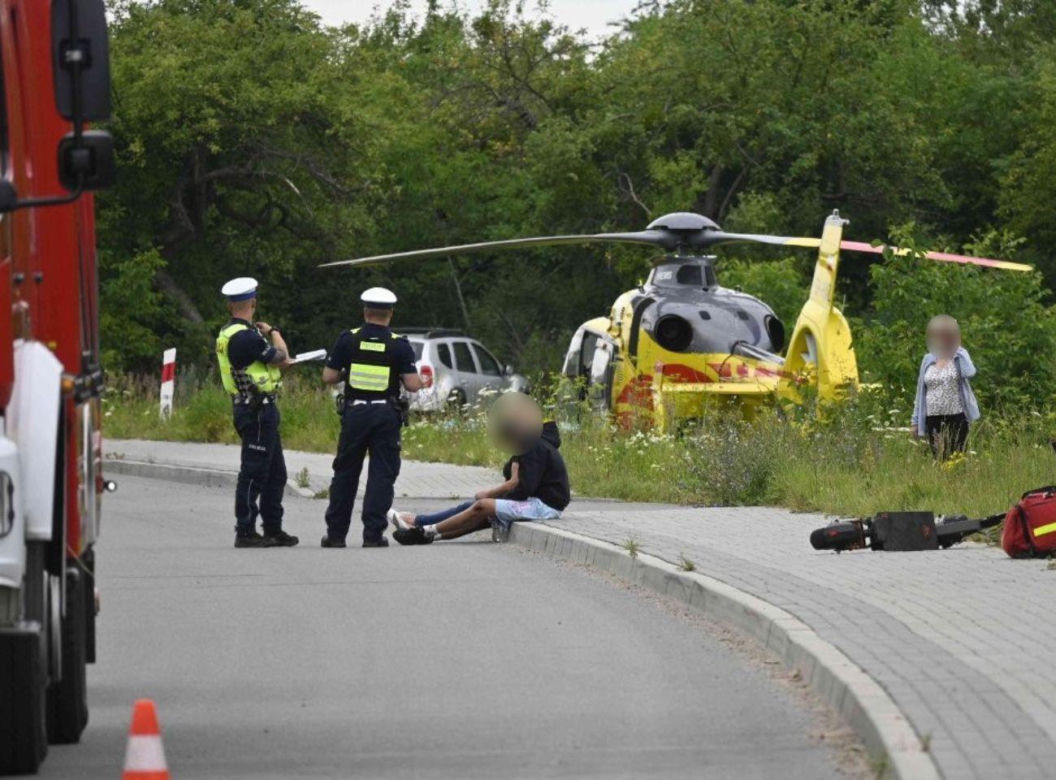 Nie żyje nastolatek, który tydzień temu miał wypadek na hulajnodze w Świeciu