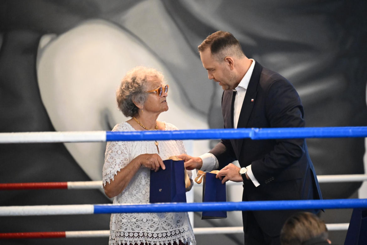 Prezydent Karol Nawrocki na Memoriale Jana Biangi