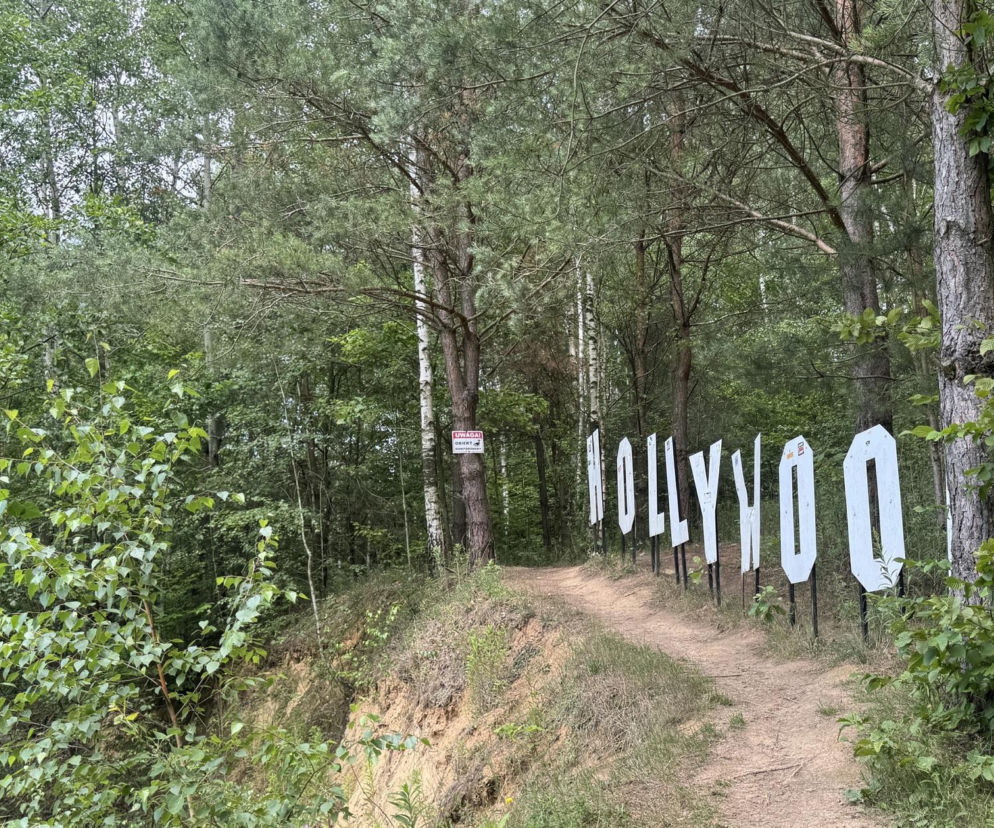 Polskie Hollywood na wyciągnięcie ręki. Słynny napis przyciąga turystów na Lubelszczyźnie