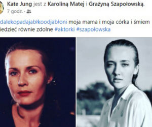 Grażyna Szapołowska - babcia i wnuczka jak dwie krople wody 