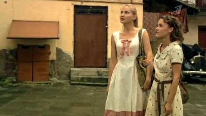 ANNA GERMAN odc. 3. Anna German (Joanna Moro), Janeczka (Olga Frycz)
