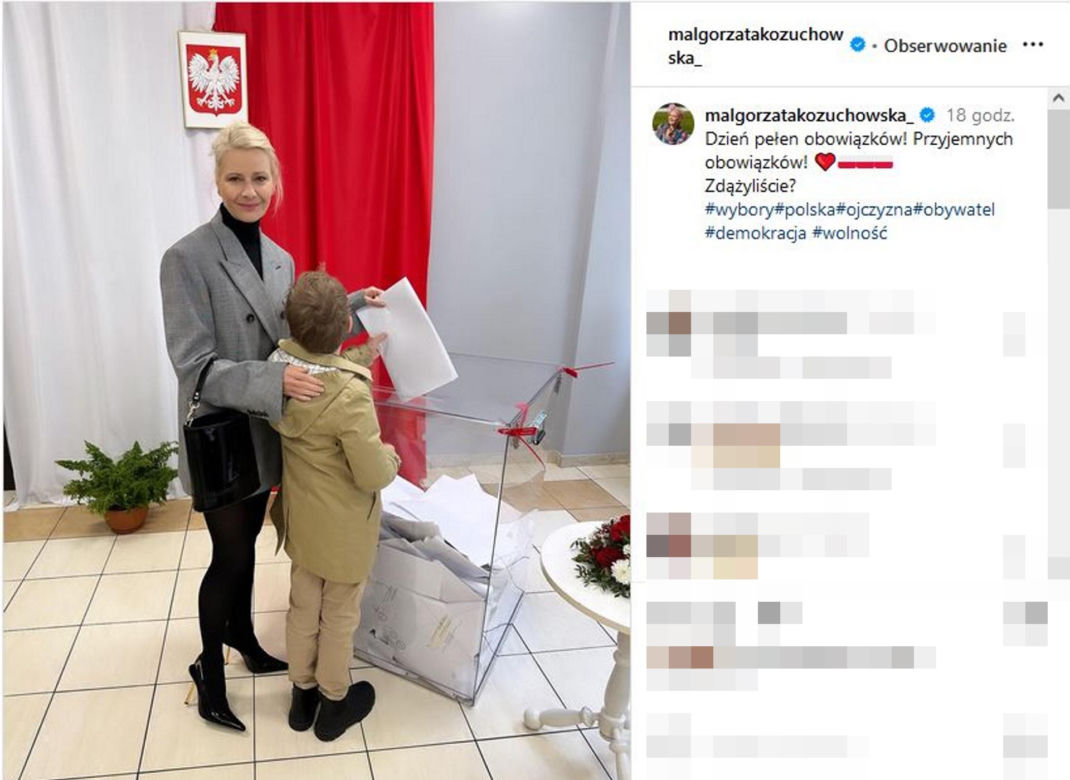 Małgorzata Kożuchowska i jej buty
