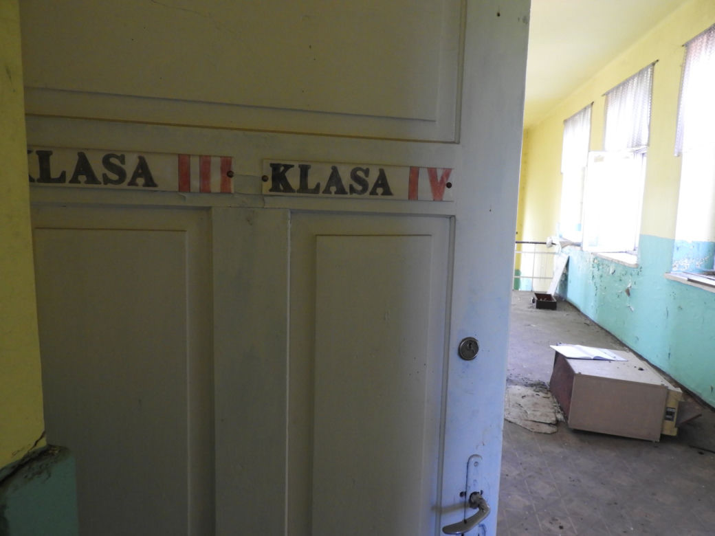 Opuszczona szkoła podstawowa na Śląsku